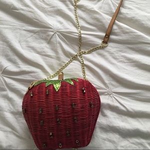 Betsey Johnson strawberry basket purse 🍓